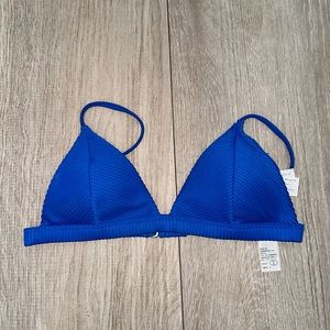 Hollister ribbed bikini top